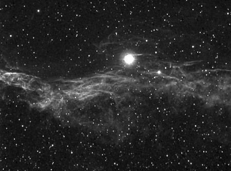 Western Veil Nebula - Ha